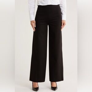 Rag & Bone Iris Wide Leg Pants Black Medium